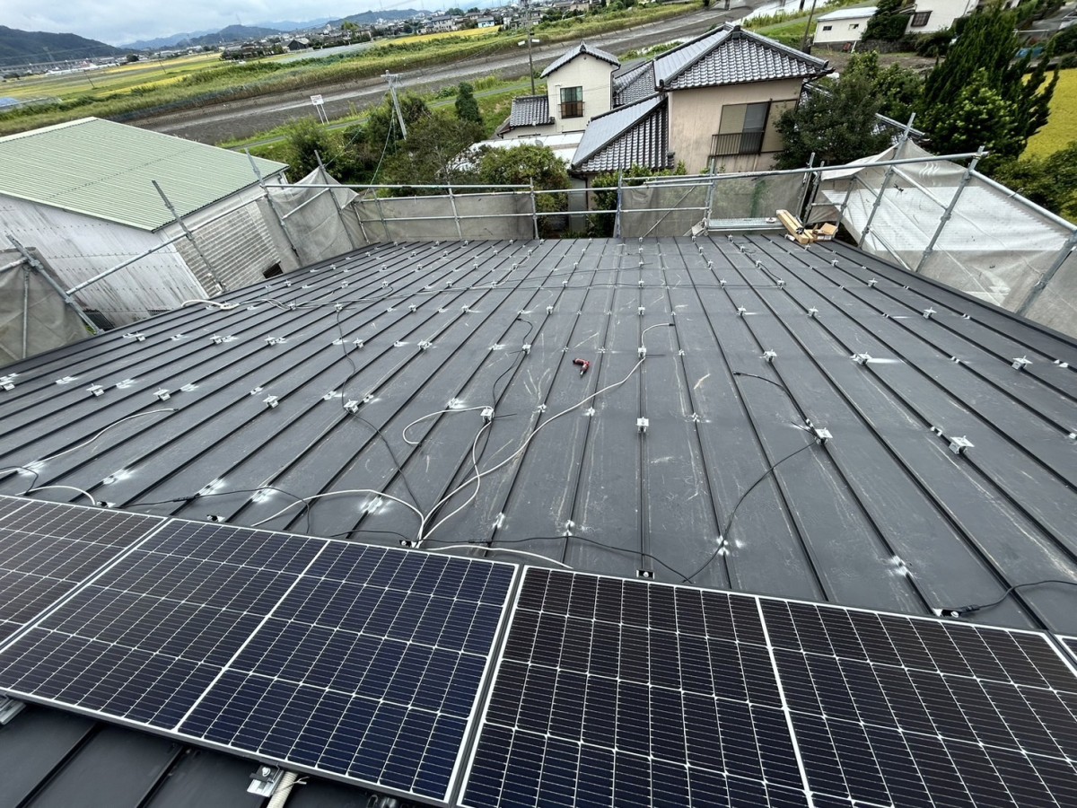 太陽光発電設備の設置（熊本県熊本市富合町）