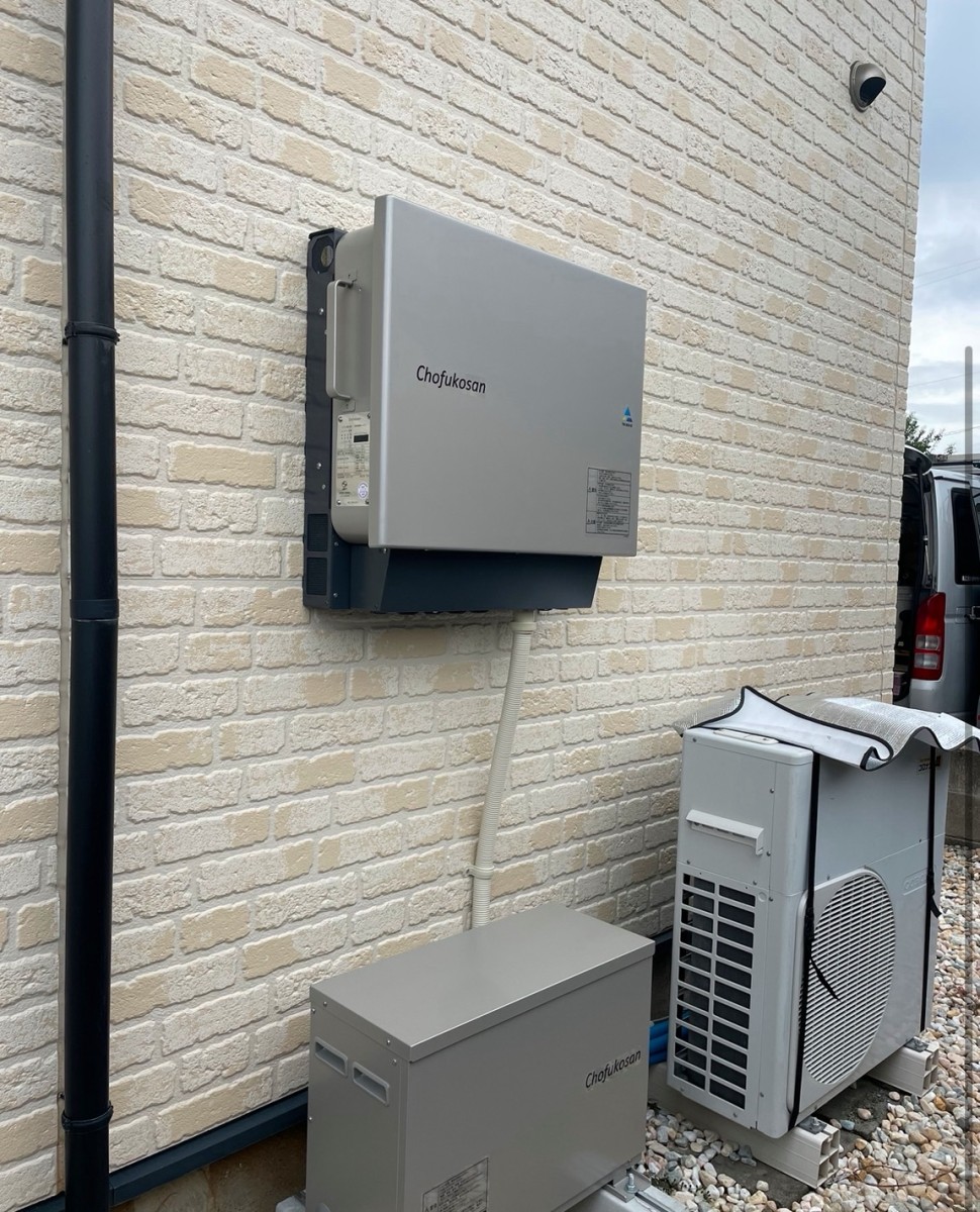 蓄電池の設置（熊本市北区）